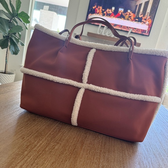 Shapes Craft Tote Handbag - Universal Thread Cognac - Picture 7 of 7